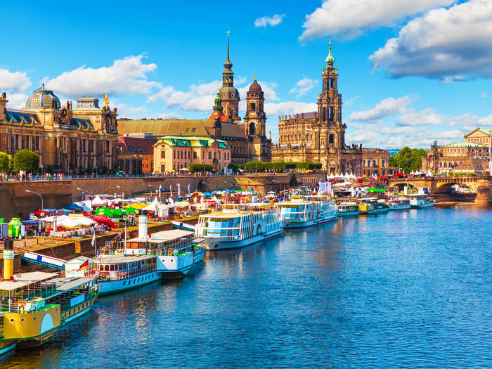 29. DRESDEN, GERMANY — In Dresden, travelers can take a walk around the Old Town to see buildings and historical landmarks that date back to the Renaissance. Later, they can head to the Nuestadt District for eclectic bars, restaurants, and shops.