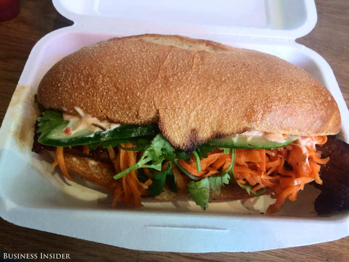 First, the classic Num Pang sandwich. It