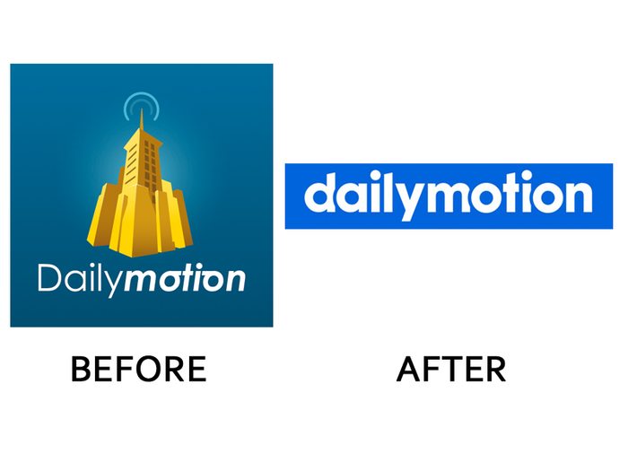 Venturthree gave video streaming service Dailymotion a sans-serif logo that utilizes letter overlap as a distinguishing feature rather than an ominous radio tower.