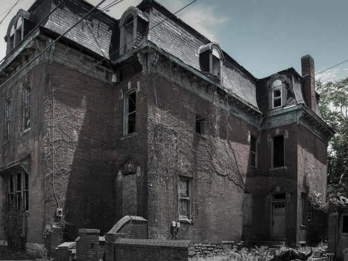 In support of his new photo book, "13: Hauntingly Beautiful," Lawless has provided us with photos of 13 real-life haunted houses across America.