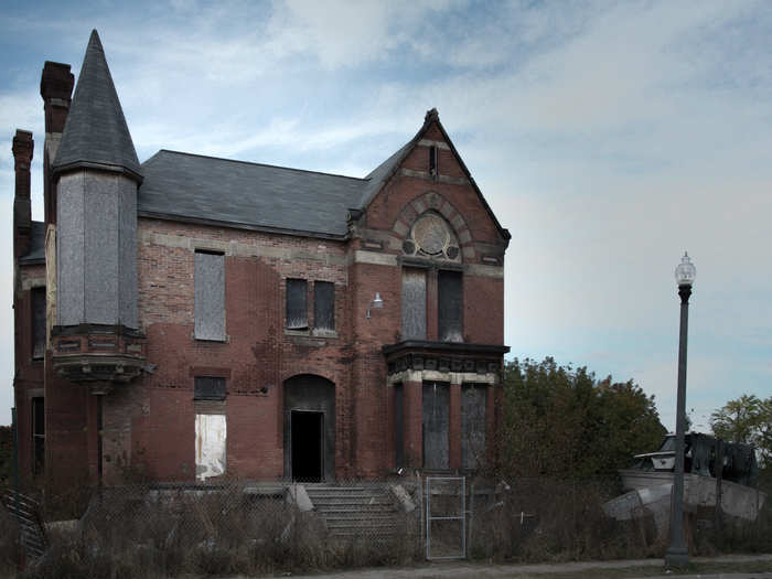 This broken down palace in Michigan will make a cameo as Bruce Wayne