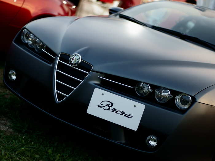 6. Long heralded by the European automotive press as a work of rolling art, the Alfa Romeo Brera