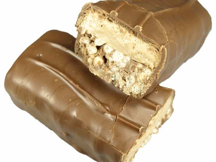 For those who like Snickers bars, the Cadbury Double Decker from the UK just might be your new favorite. The bar is filled with nougat on top and a crunch cereal on the bottom before it