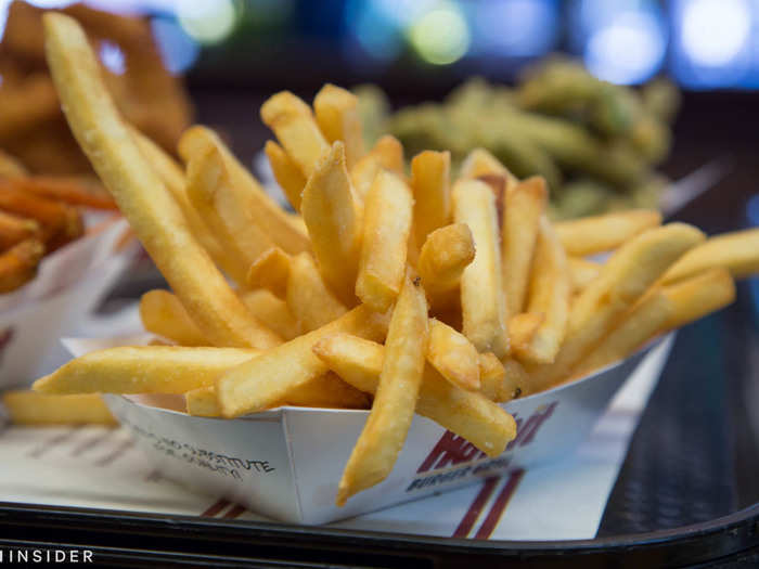 The fries, by the way, are worth it. They