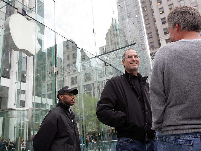 Apple was on the upswing. In 2006, the flagship Apple Store opened in midtown Manhattan. Its unique glass cube structure makes it a modern New York City landmark.