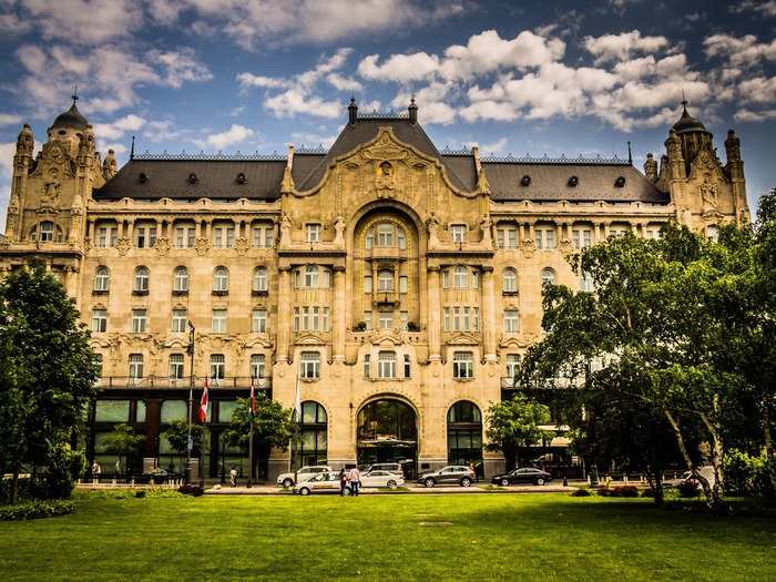 The Gresham Palace is an Art Nouveau landmark that the luxurious Four Seasons Hotel calls home. Opened in 2004, the Hotel is Trip Advisor