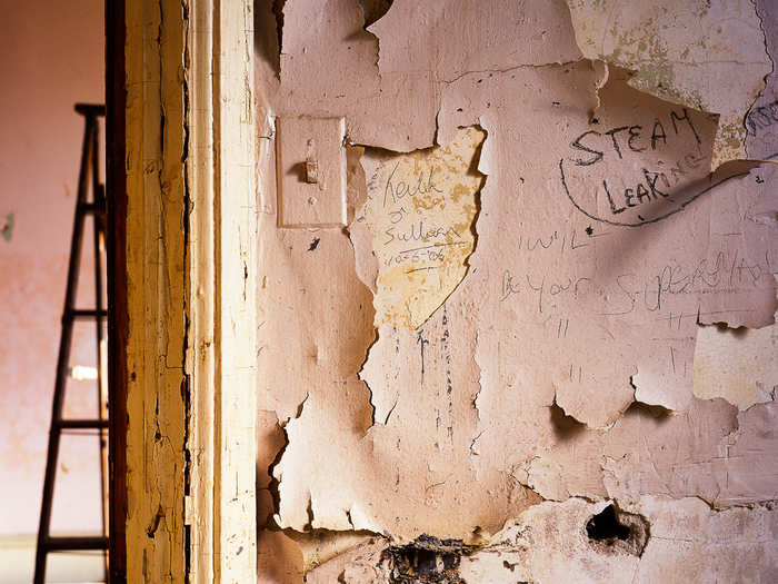 The building was closed and sold by the Movement between 1999 and 2000 — leaving a playground for urban explorers who have mostly ventured to graffiti inside, or to photograph it, like Hurst did.