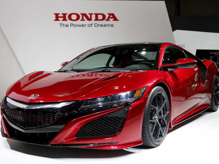 Honda and its Acura luxury brand showed off the company