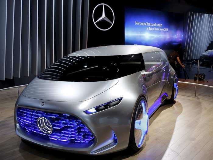 Mercedes unveiled its very own autonomous car with the Vision Tokyo Concept.