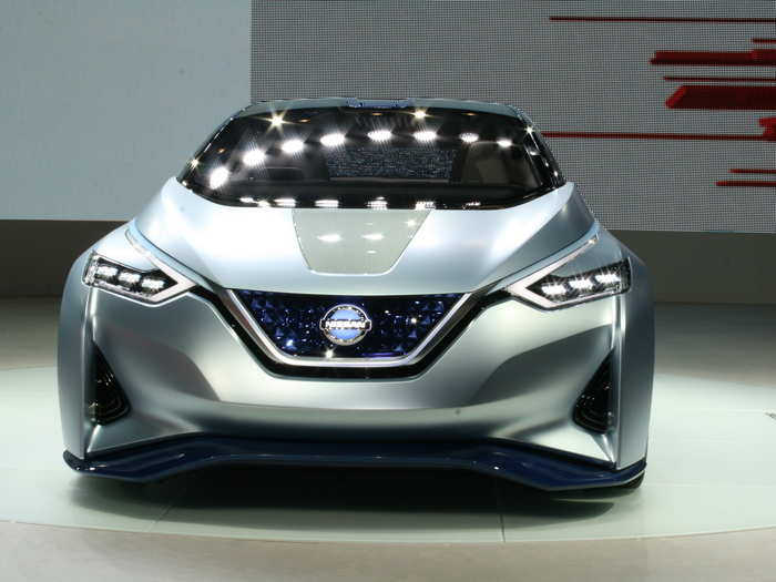 Nissan also debuted an autonomous car.