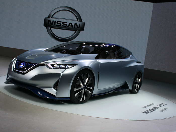 The stylish IDS Concept is all electric and its styling could translate to the next generation LEAF.