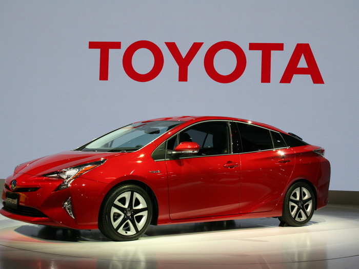 The next generation Toyota Prius was present as well.