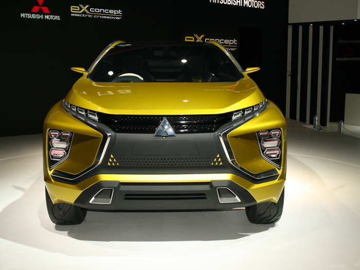 Mitsubishi also debuted it eX Concept at the show.