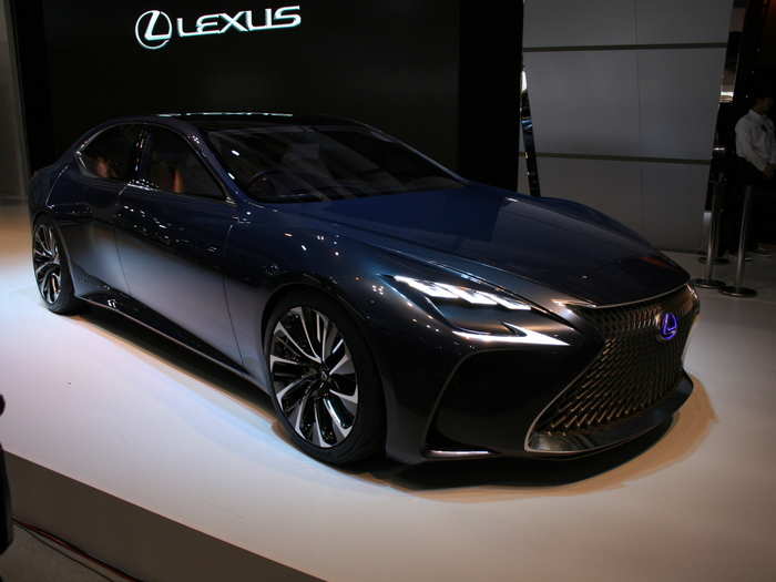 Lexus debuted its LF FC Concept at the show.