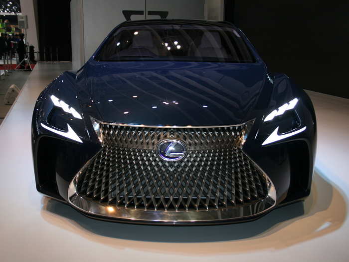 The sleek Lexus concept features the most successful execution yet of the company