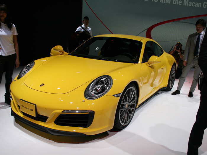 Porsche also introduced the newly turbocharged 911 Carrera 4S.