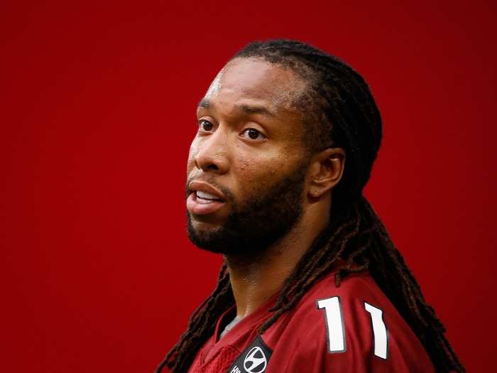 Larry Fitzgerald is known for his dreads.