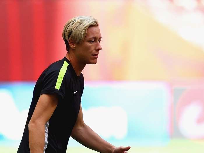 Abby Wambach is one of the most dominant soccer players ever, male or female, and her hair is instantly recognizable.