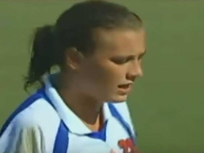 But in 1998, Wambach was rocking a ponytail as a member of the Florida Gators national-championship team.