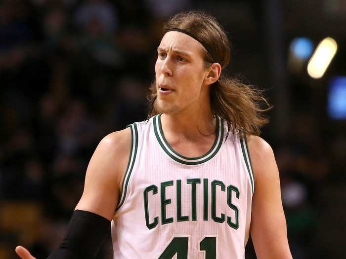 Boston Celtics big man Kelly Olynyk has had a vintage hairdo since entering the league in 2013.