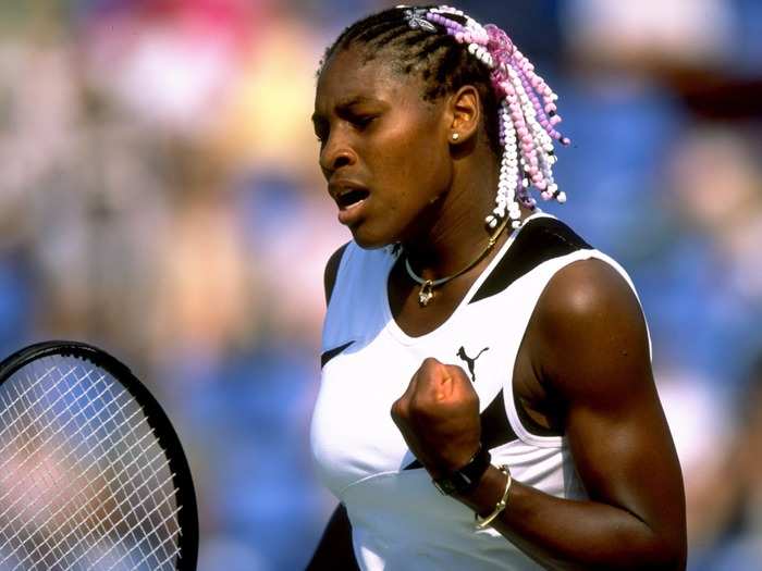 But in 1999, Serena was more known for her beads.