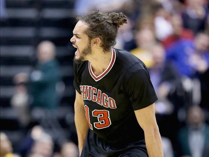 Joakim Noah has always rocked the bushy ponytail/man-bun in the NBA.