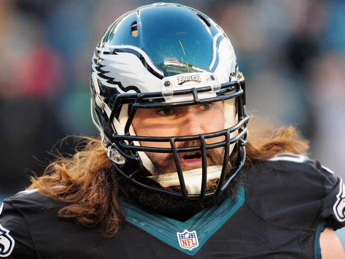 Jason Kelce looks like a legitimate mountain man.