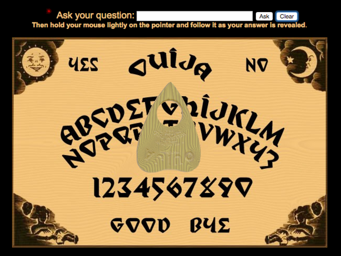 The WebOuija.