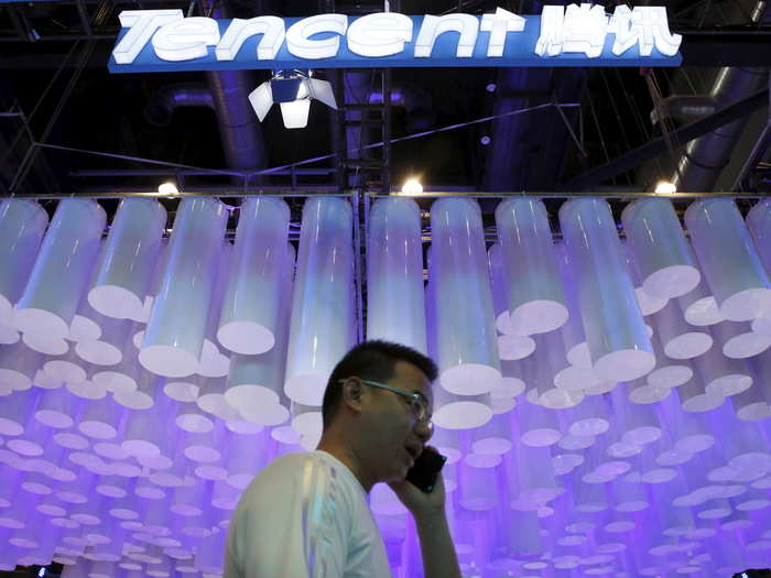 A multi-billion dollar company called Tencent launched WeChat four years ago as a way to message people over an internet connection.