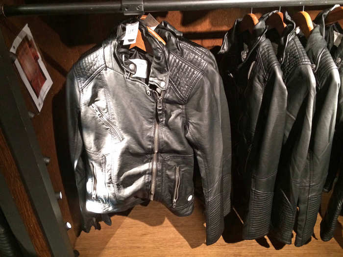 These leather jackets are great wardrobe staples for the fall.