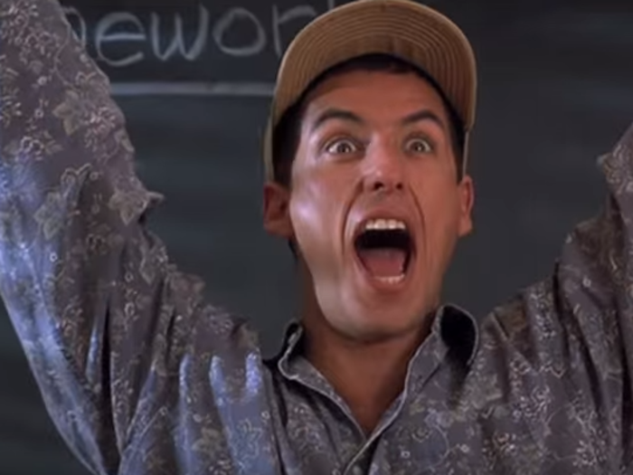 Billy Madison, an Adam Sandler comedy, earned $26 million globally.