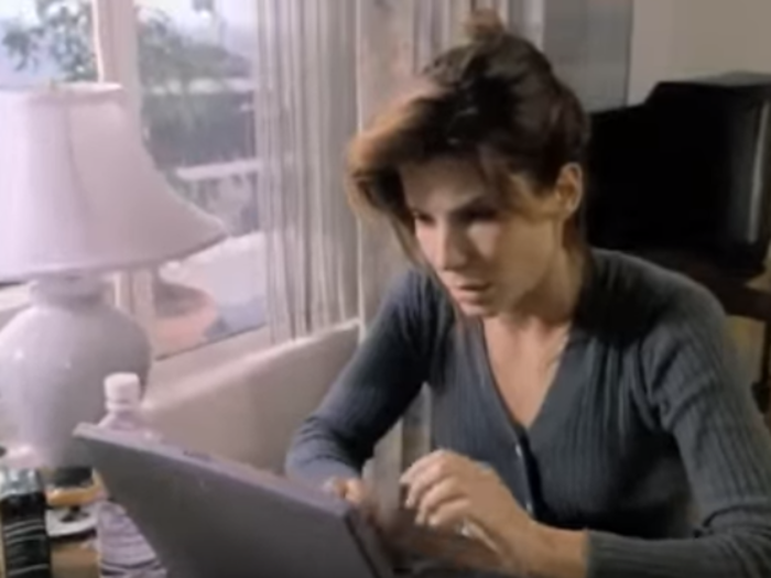 The Net, featuring Sandra Bullock, grossed $110 million globally.