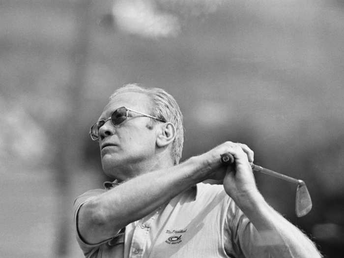 Gerald Ford golfing in Vail (1975)