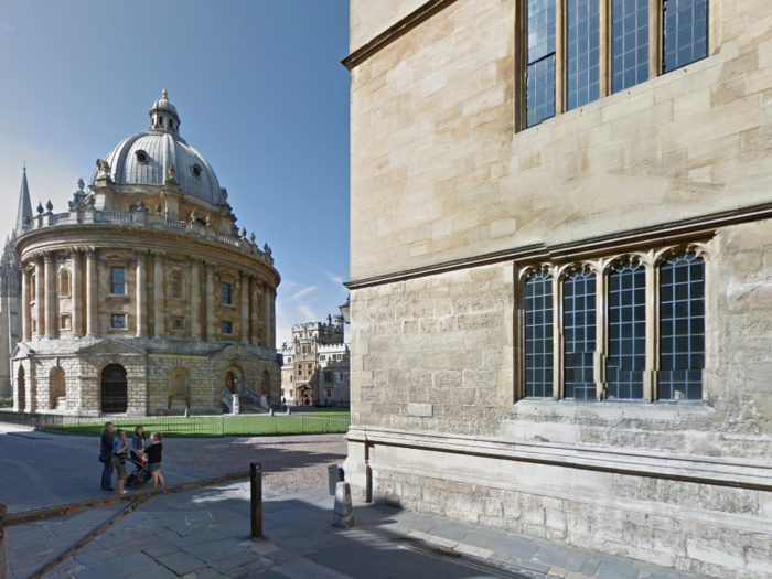 Oxford University, Oxford is one of Harvard