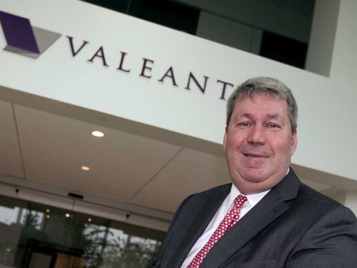 Then, in 2014, Allergan looked like the perfect takeover target for Valeant, whose CEO, Michael Pearson (shown below) wanted to turn it into a cash-generating machine.