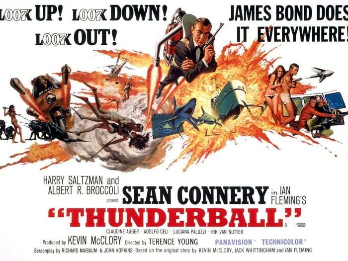 22. "Thunderball" - Tom Jones