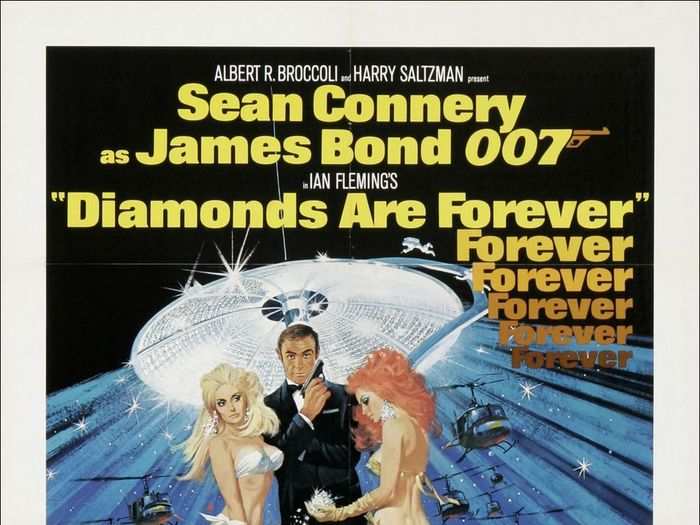 3. "Diamonds Are Forever" - Shirley Bassey