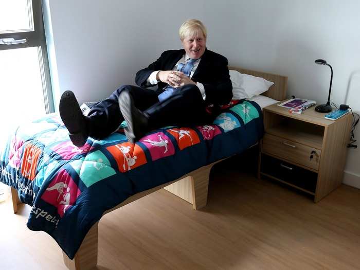 Ahead of the London Olympics in 2012, he paid a visit to the Olympic Village to test out the beds. "Olympic Village is swanky," he told the BBC.