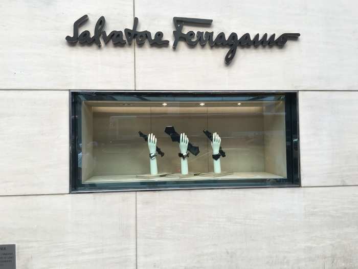 And Salvatore Ferragamo.