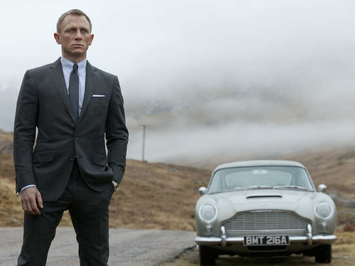 In fact, the DB5 has appeared on and off in numerous Bond films —including a breathtaking cameo in 2012