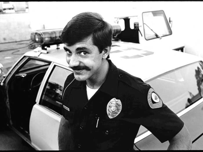 Often, Valentine was trying to show the personality of each officer, like he did with this portrait of Officer Gary Capuano, who he calls a “happy-go-lucky guy” and a “great street cop.”