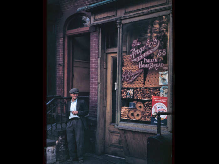 This Italian bakery was open for business at 58 Mulberry Street, south of Canal Street.