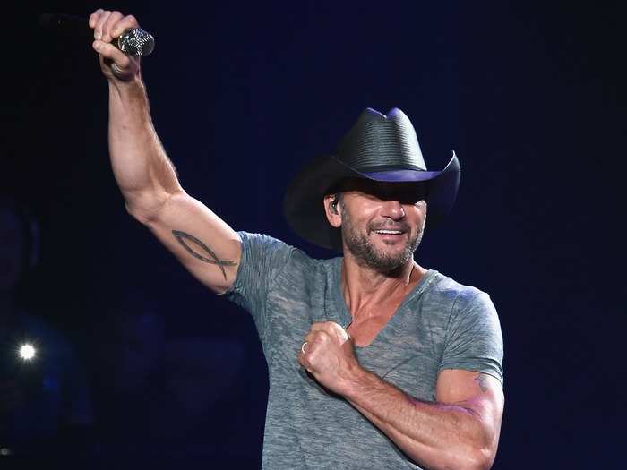 Country singer Tim McGraw went Paleo.