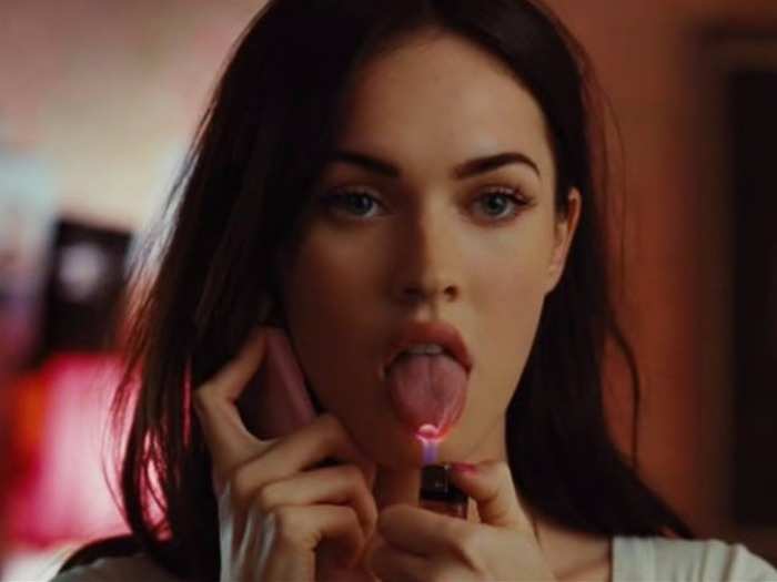 Megan Fox takes a shot of apple cider vinegar every morning.