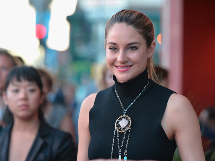 Shailene Woodley eats clay to clean out her body