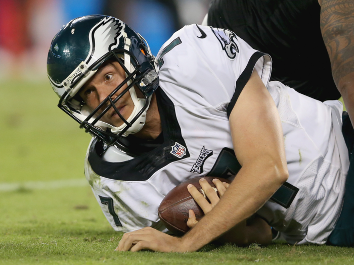 30. Sam Bradford, Philadelphia Eagles