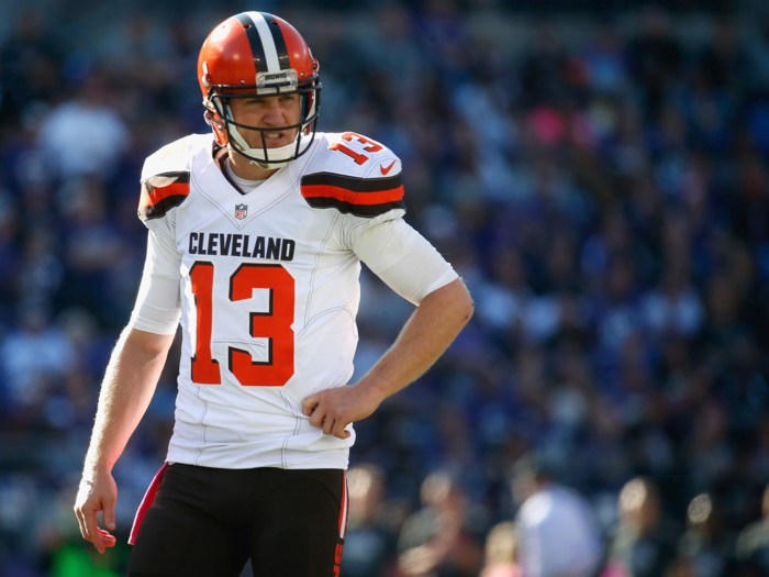 28. Josh McCown, Cleveland Browns