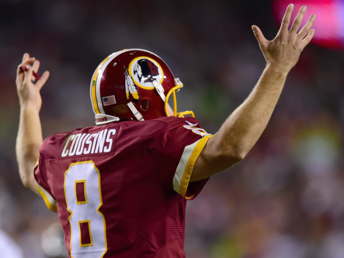 21. Kirk Cousins, Washington Redskins