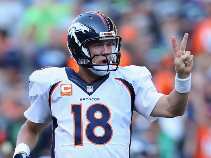 19. Peyton Manning, Denver Broncos