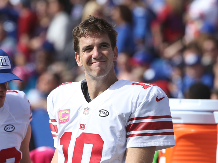 9. Eli Manning, New York Giants